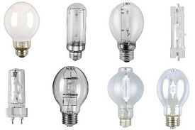High intensity discharge lamps, including pressure sodium lamps and metal halide lamps