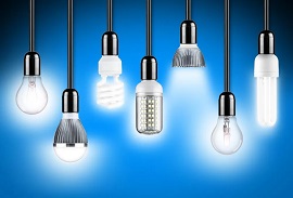 Luminaries for fluorescent lamps with the exception of luminaries in households