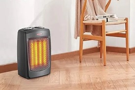 Other large appliances for heating rooms, beds, seating furniture