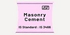 ISI Mark Certificate for Masonry Cement ISI Mark Registration